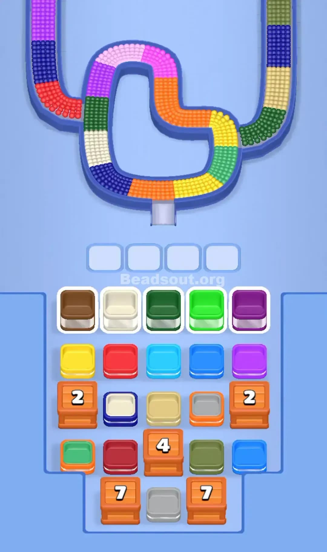 Beads Out Level 523 Screenshot