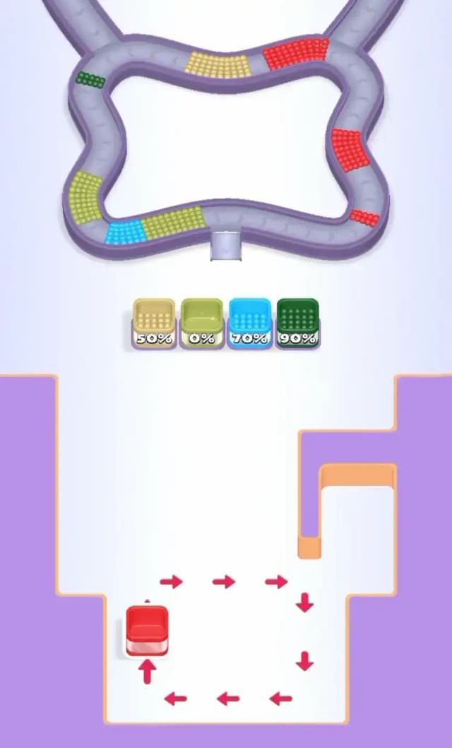 Beads Out Level 660 Solution 3