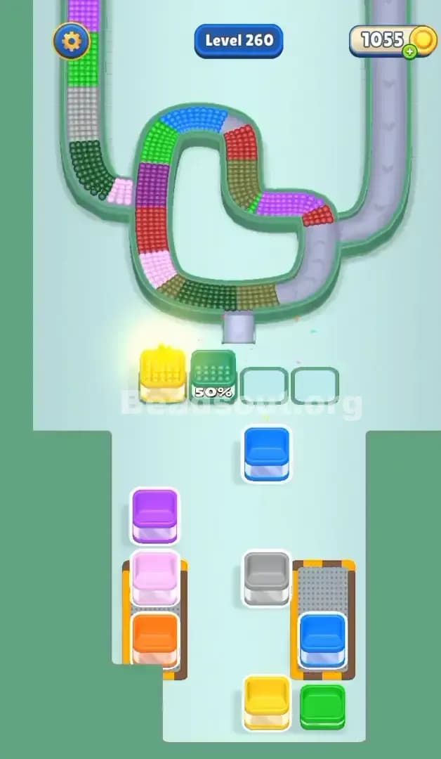 Beads Out Level 260 Solution 2