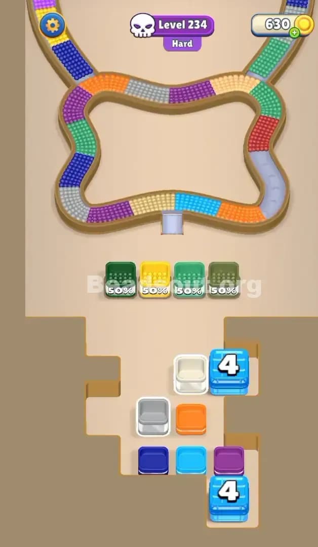 Beads Out Level 234 Solution 1