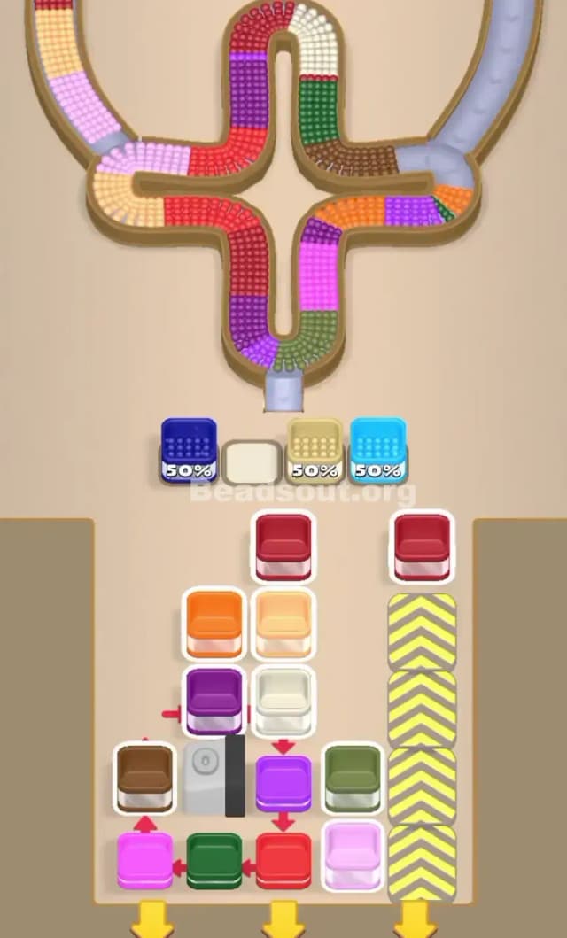 Beads Out Level 672 Solution 2