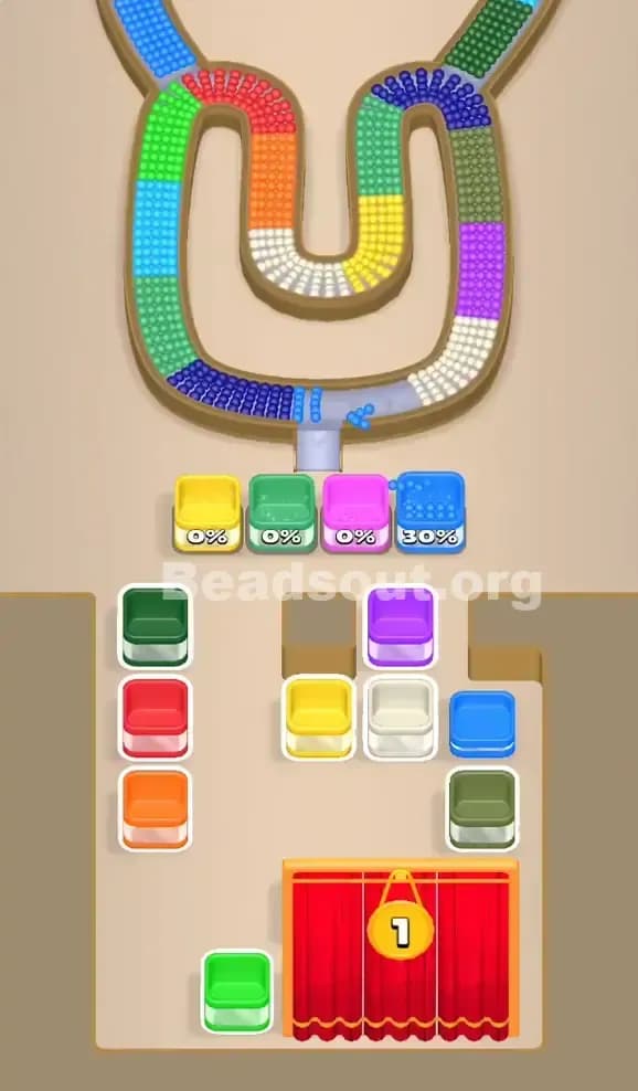 Beads Out Level 153 Solution 1