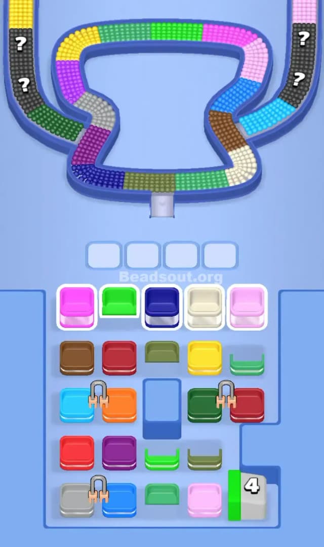 Beads Out Level 495 Gameplay