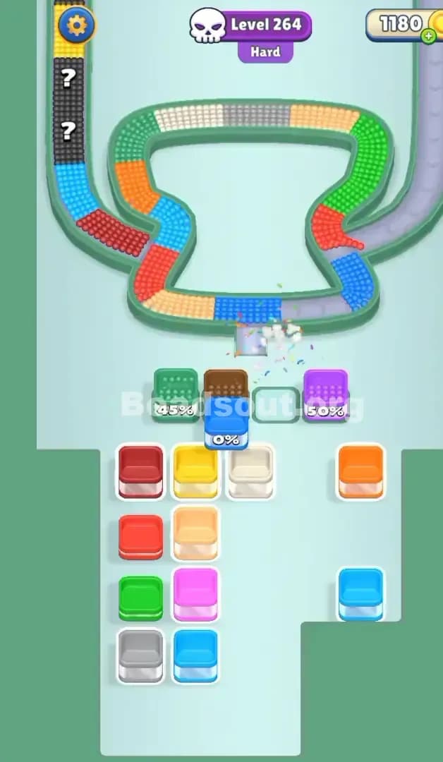 Beads Out Level 264 Solution 2