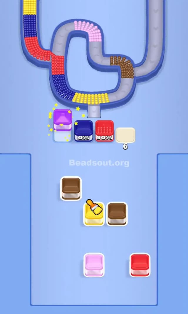 Beads Out Level 722 Solution 3