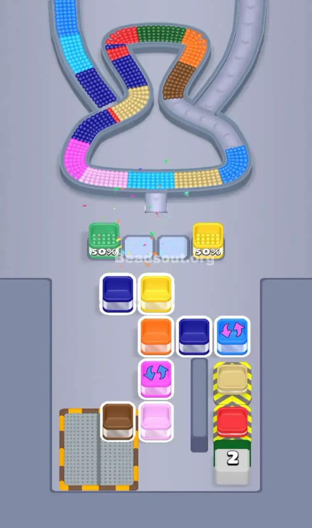 Beads Out Level 375 Solution 2