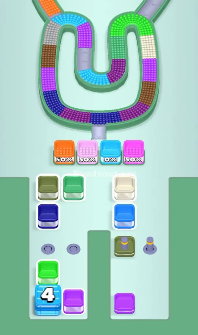 Beads Out Level 443 Solution 2