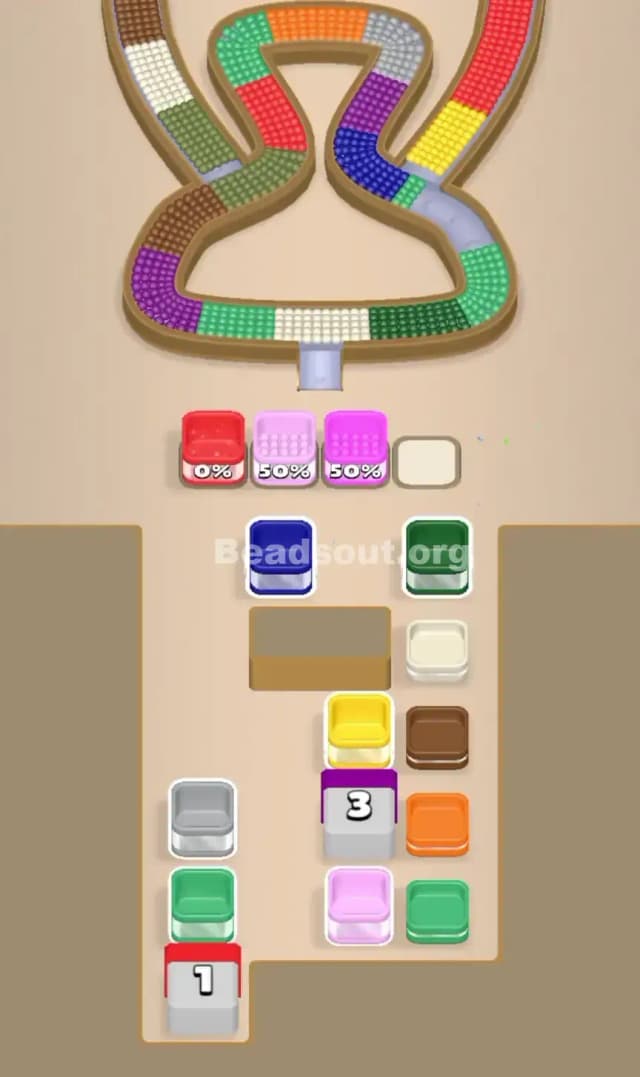 Beads Out Level 88 Solution 1