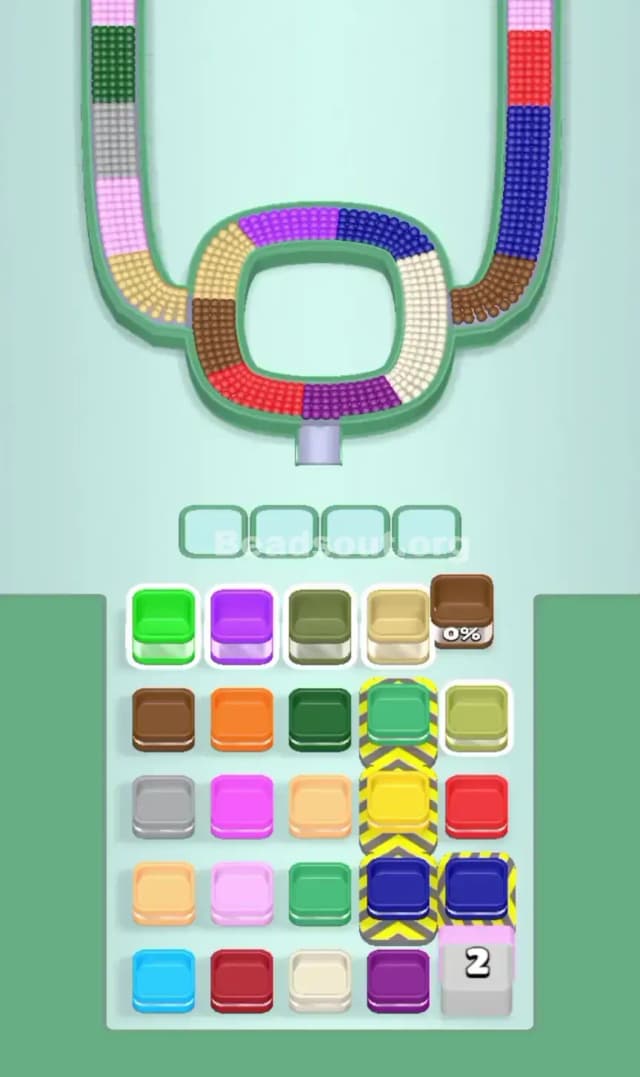 Beads Out Level 396 Gameplay