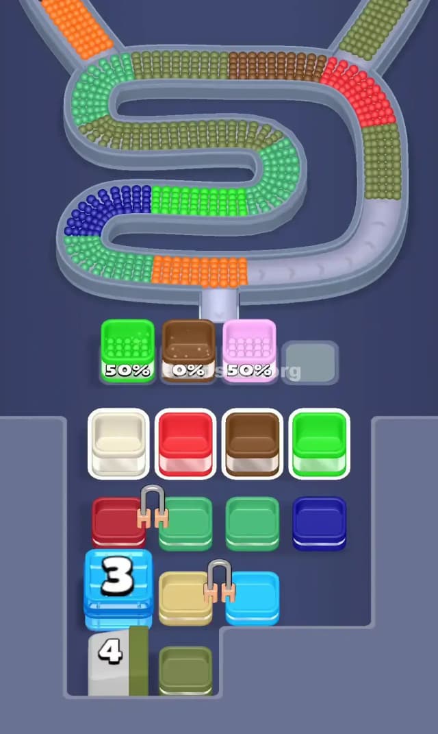 Beads Out Level 892 Gameplay