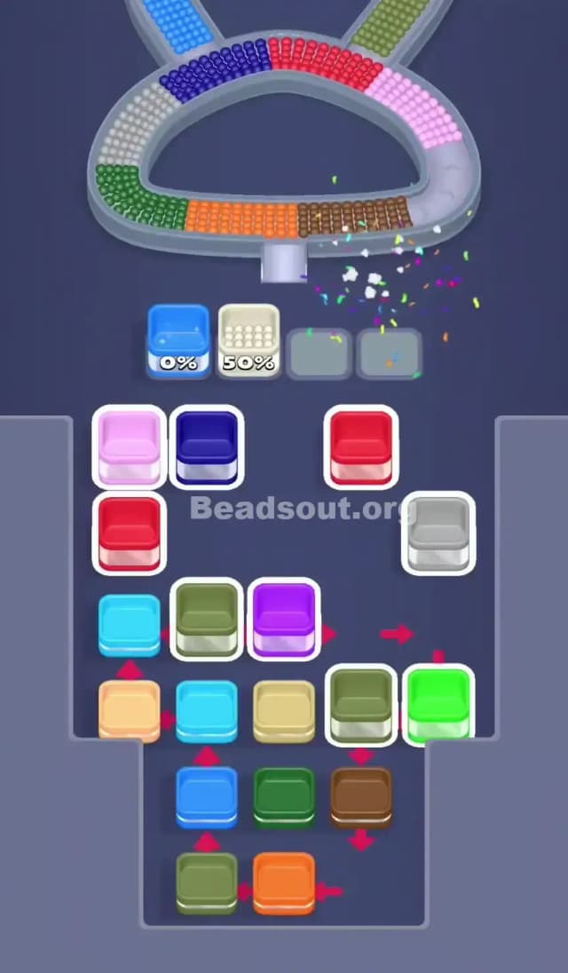 Beads Out Level 687 Solution 2