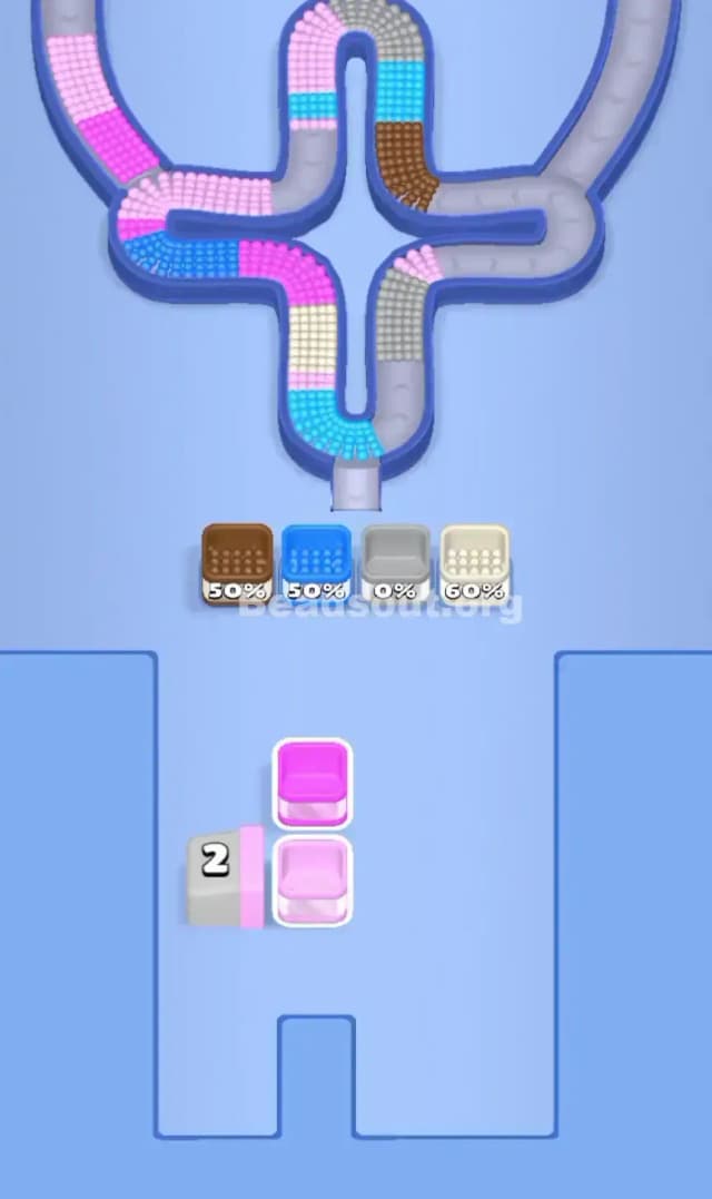 Beads Out Level 130 Solution 3