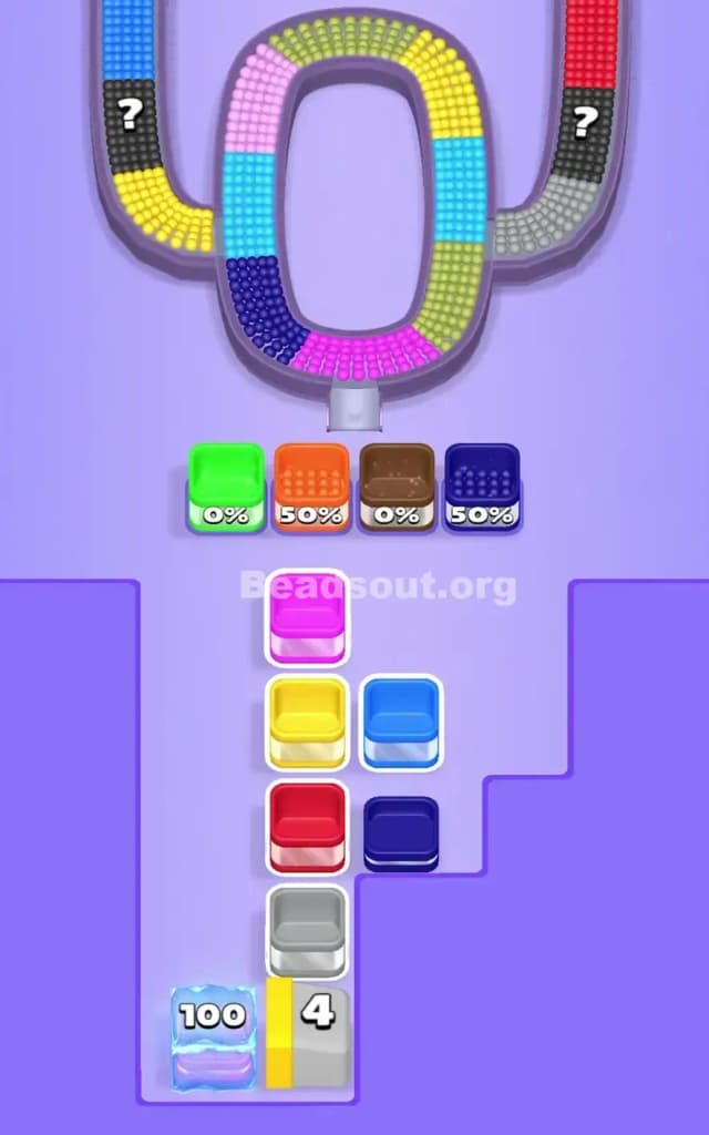 Beads Out Level 318 Solution 1