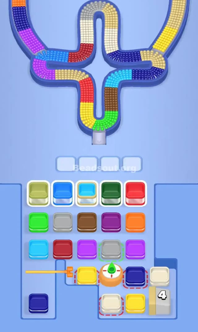 Beads Out Level 750 Gameplay