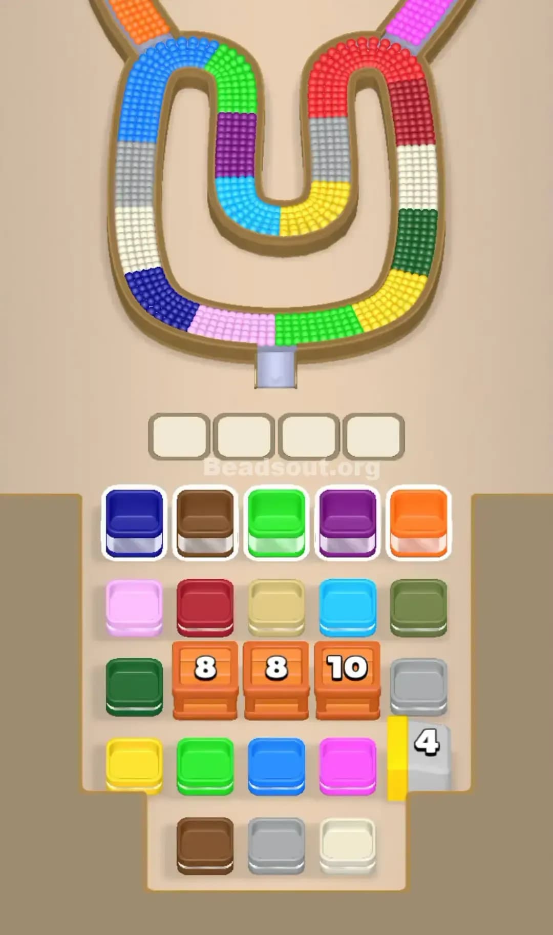 Beads Out Level 176 Screenshot