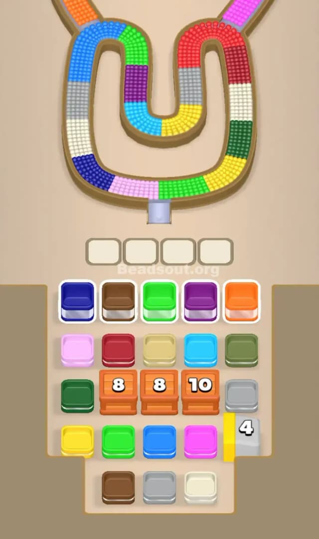 Beads Out Level 176 Gameplay