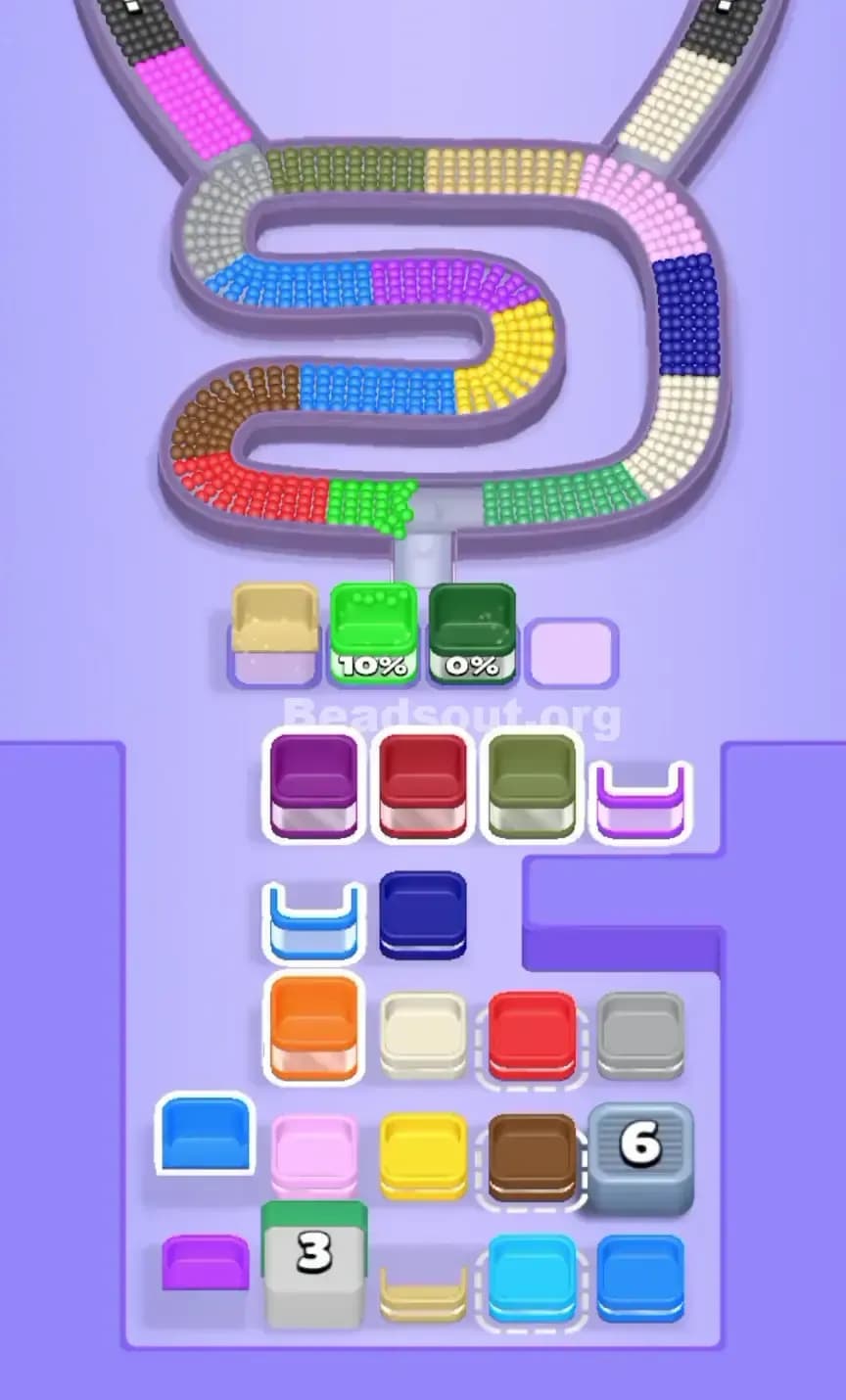 Beads Out Level 665 Screenshot