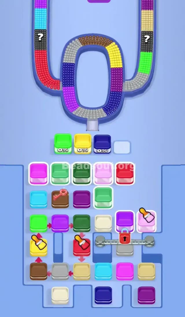 Beads Out Level 745 Gameplay