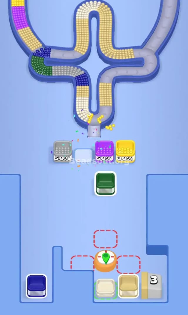 Beads Out Level 750 Solution 3