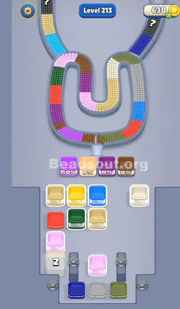 Beads Out Level 213 Solution 2