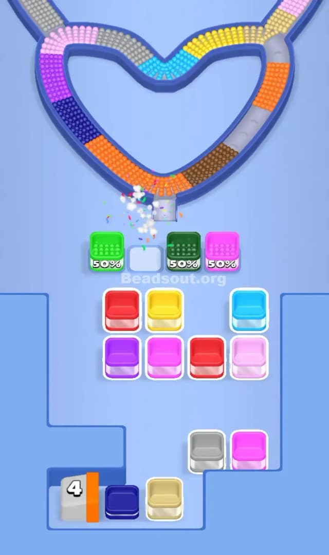 Beads Out Level 205 Solution 2