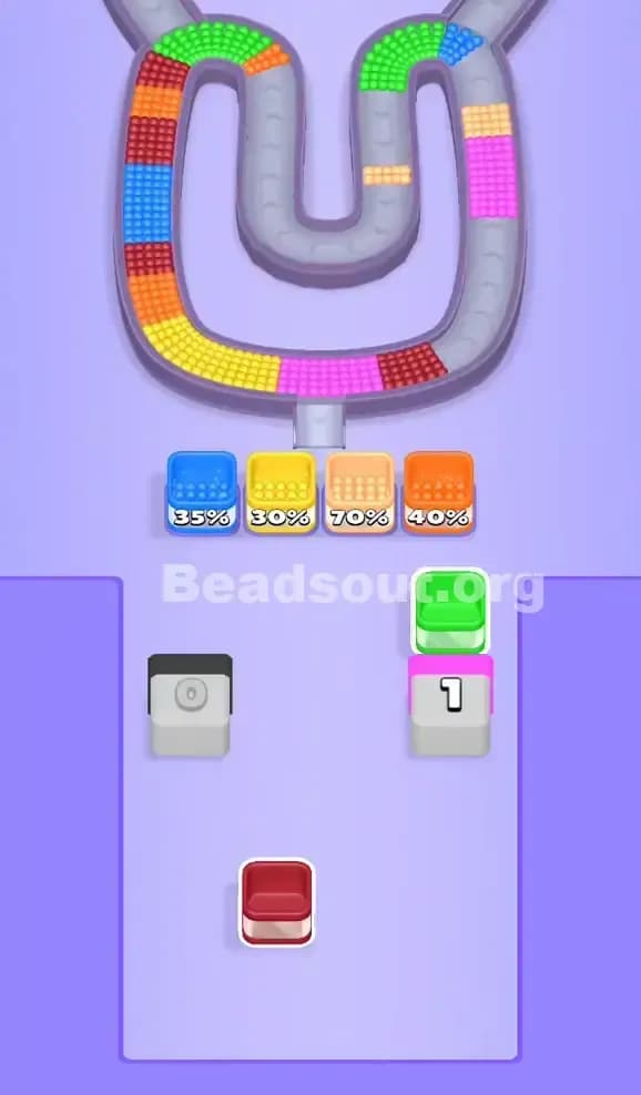 Beads Out Level 100 Solution 3