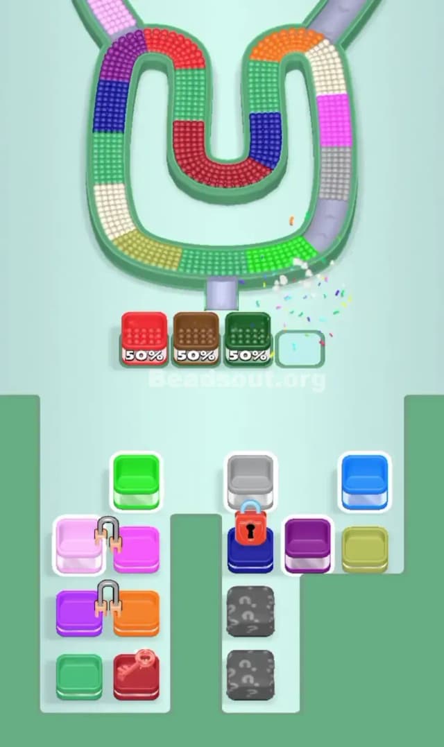 Beads Out Level 457 Solution 2