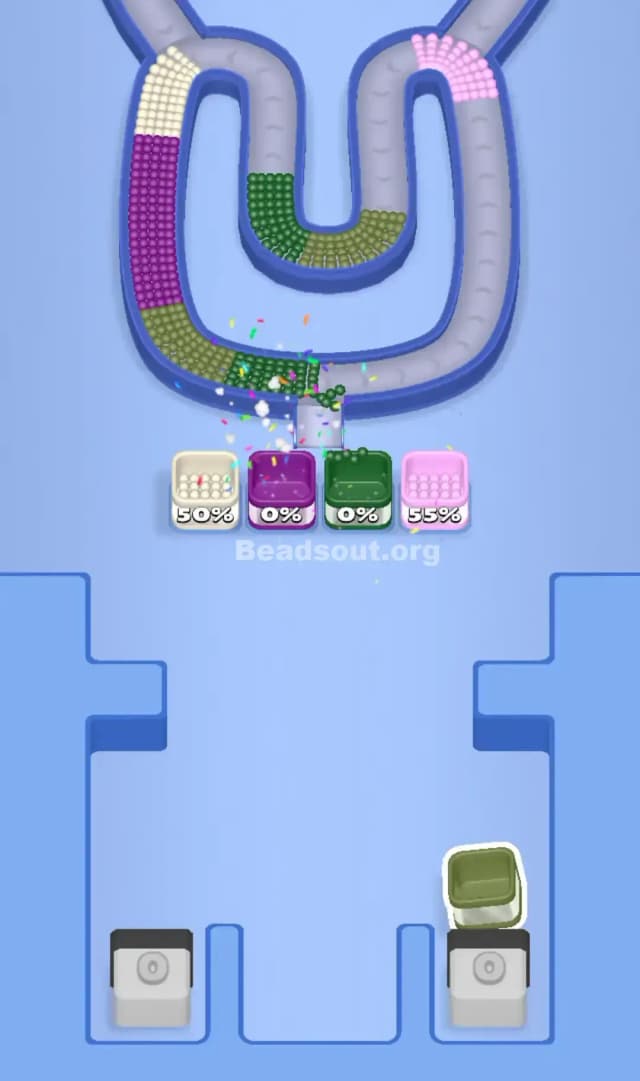 Beads Out Level 485 Solution 3