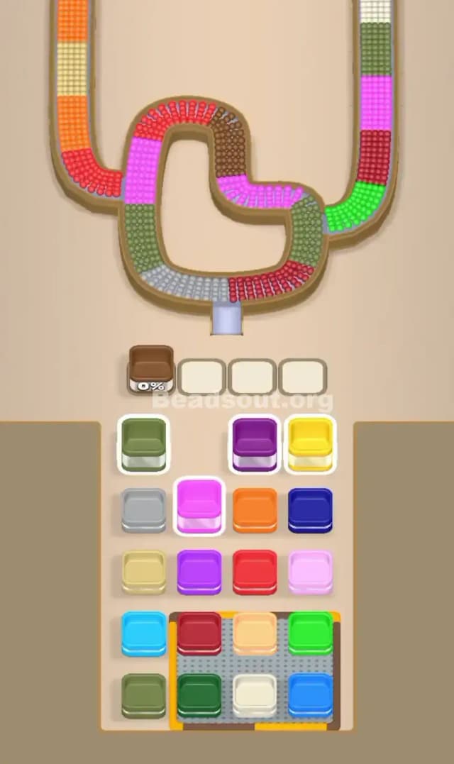 Beads Out Level 393 Gameplay