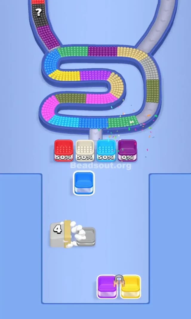 Beads Out Level 842 Solution 3