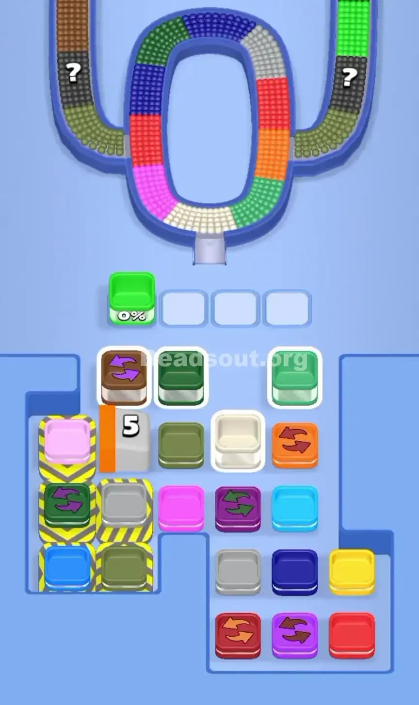 Beads Out Level 552 Screenshot