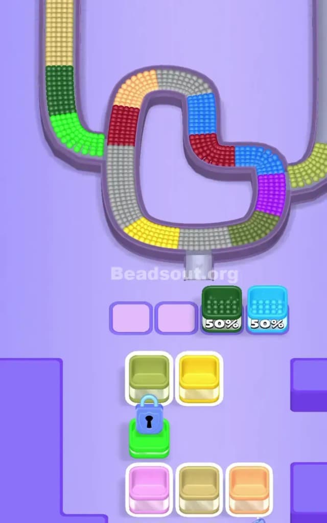 Beads Out Level 302 Solution 2