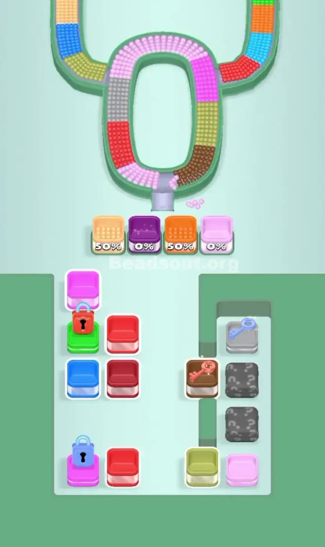 Beads Out Level 80 Solution 1